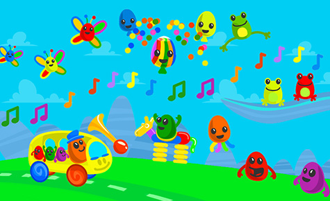 screenshot from The Eggles activities